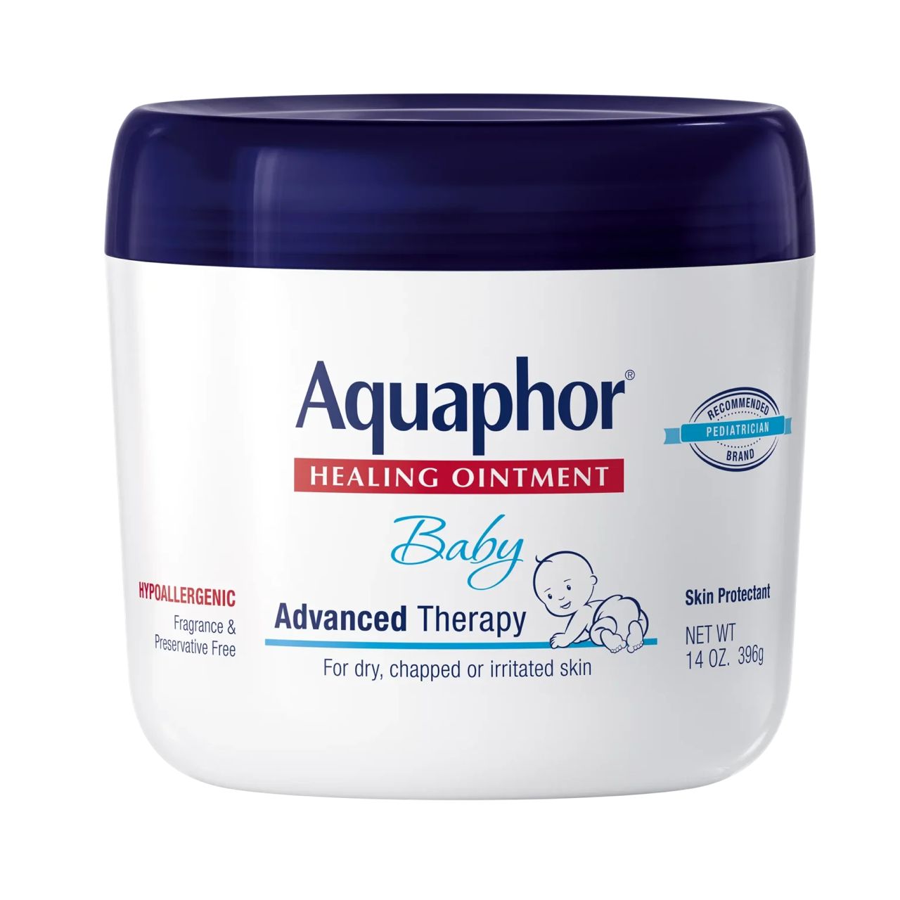 Aquaphor Baby Advanced Therapy Healing Ointment Skin Protectant 14 Oz.
