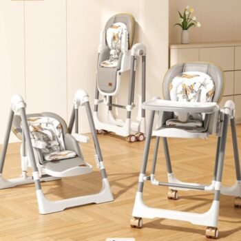 KIDILO CONVERTIBLE HIGH CHAIR TO SWING