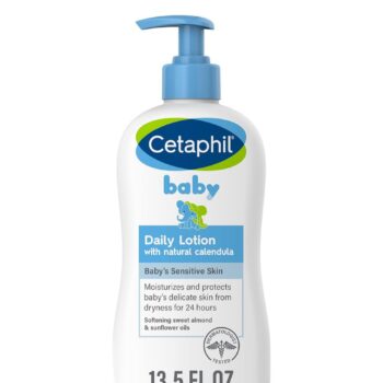 Cetaphil Baby Daily Lotion with Organic Calendula, 13.5 Fl oz.