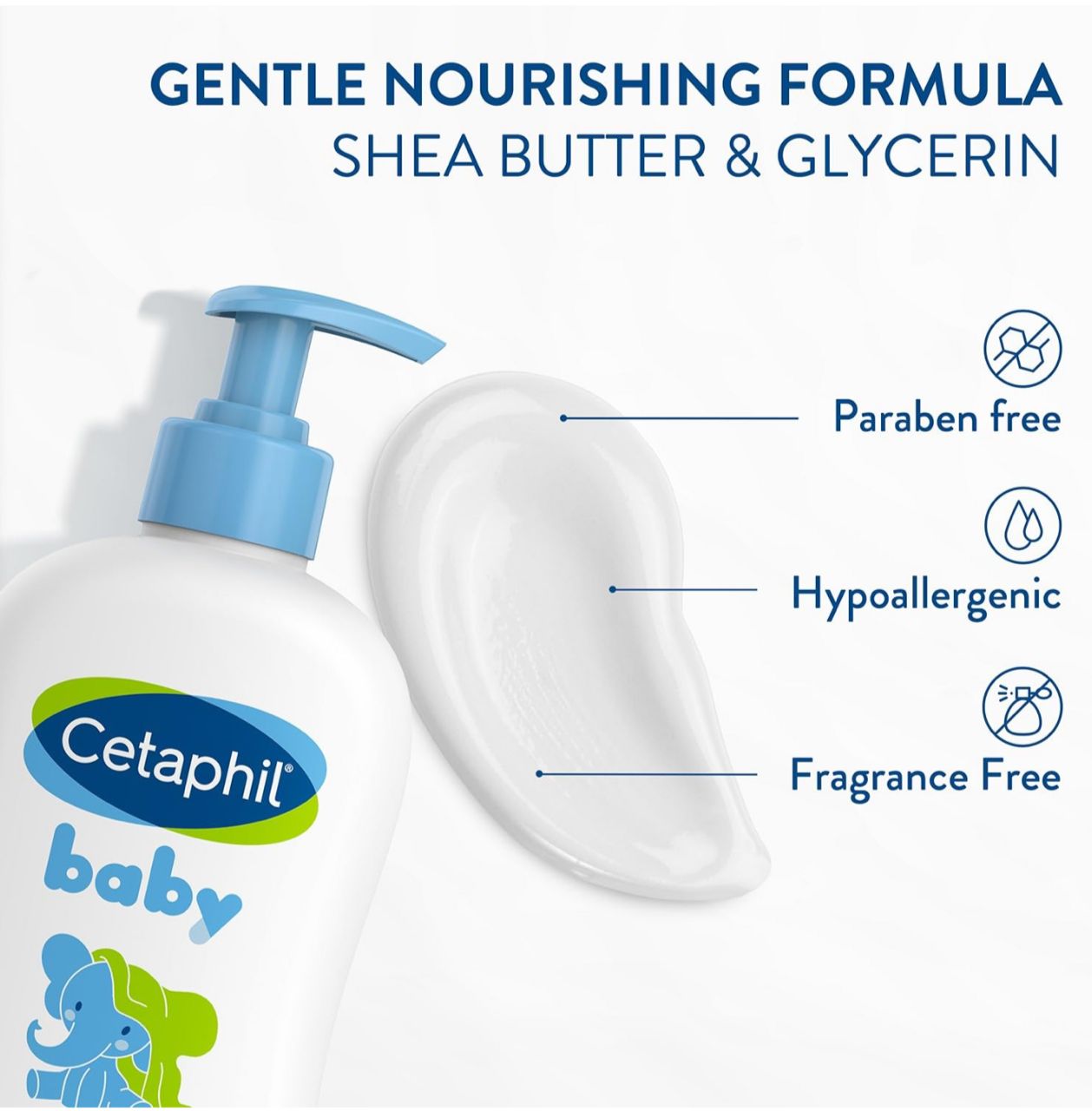 Cetaphil Baby Daily Lotion with Organic Calendula, 13.5 Fl oz. - Image 5