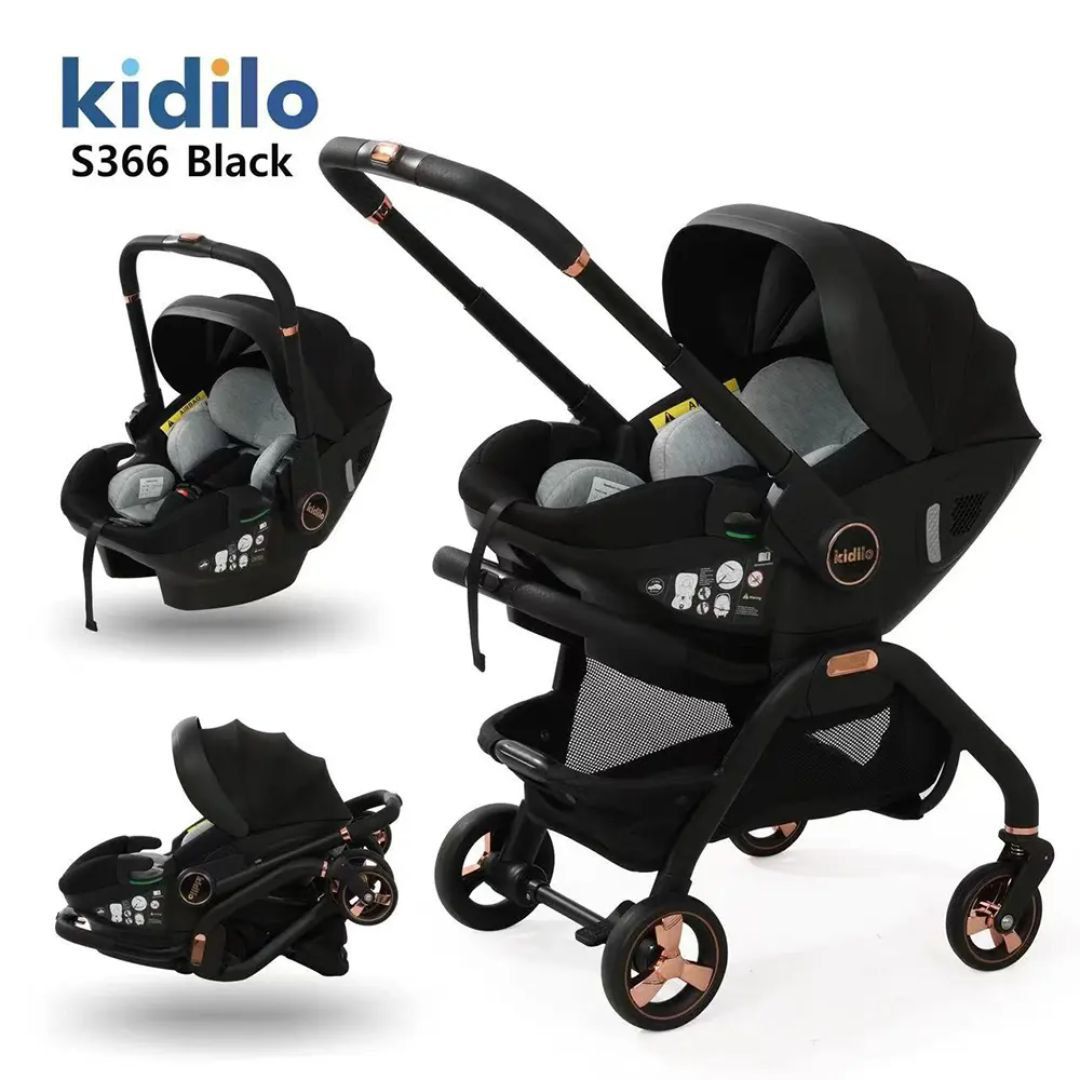 Kildilo S366 Convertible Car Seat & Stroller (0-6YRS) - Image 2