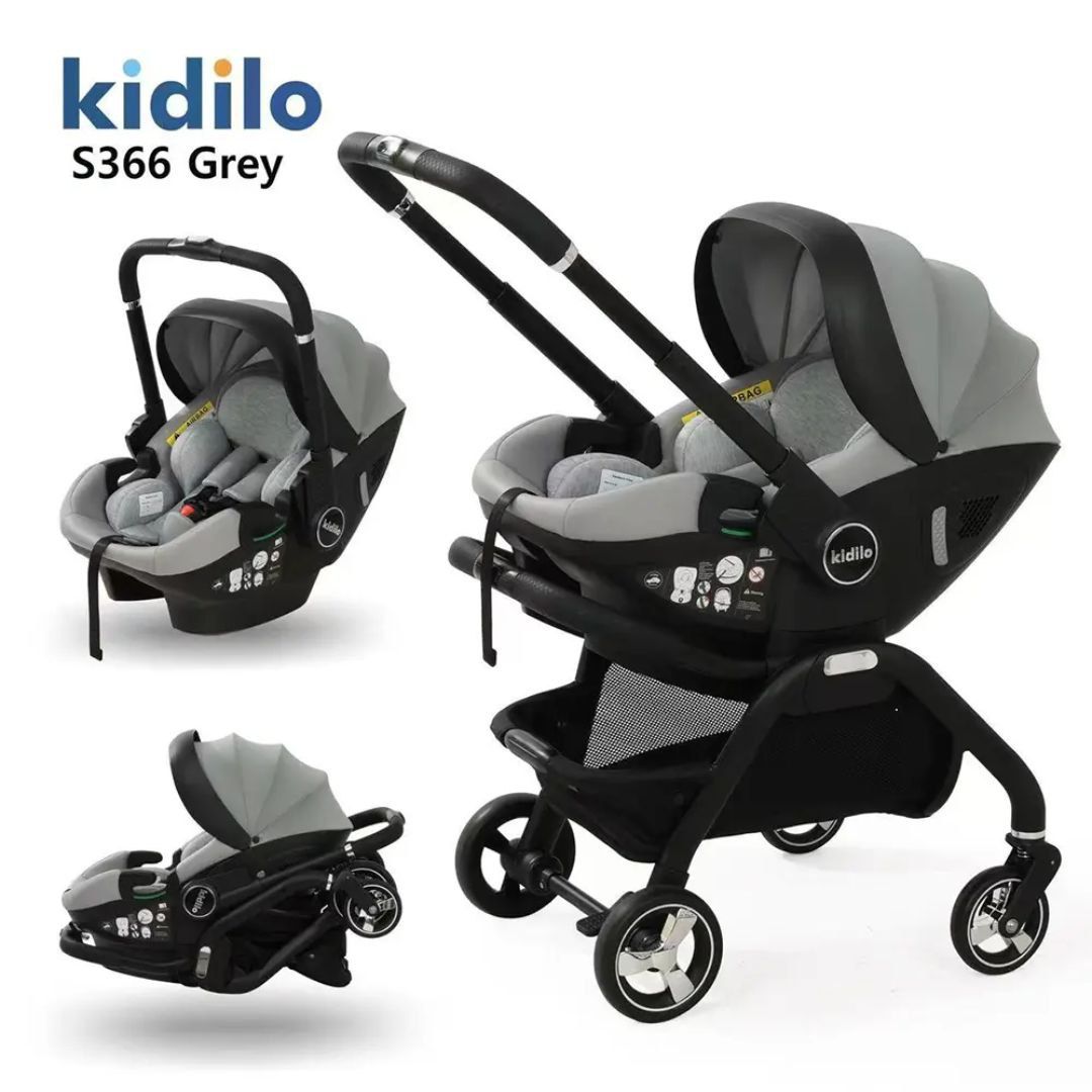 Kildilo S366 Convertible Car Seat & Stroller (0-6YRS) - Image 3