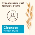 Aveeno Baby Daily Moisture Wash & Shampoo 532ml - 18 Fl Oz Gentle Cleanser - Image 6