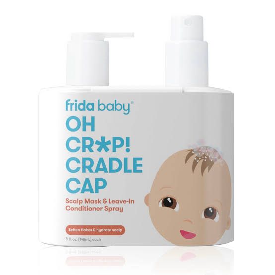 Frida Baby Oh Cr*p! Cradle Cap FlakeFixer Scalp Spray + Scalp Mask Duo