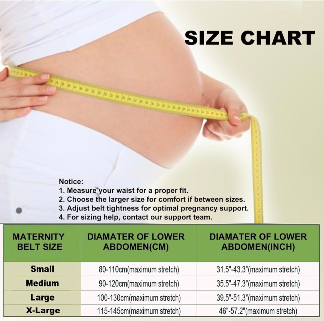 Pregnancy 3 in 1 Support Belt for Back/Pelvic/Hip Pain, Maternity Band Belly Support for Pregnancy Belly Support Band - Image 5
