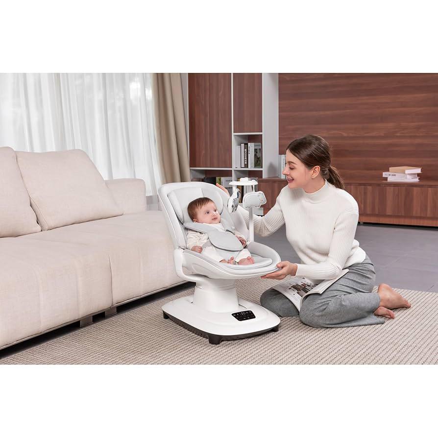 Mastela Deluxe Multi-Motion Baby Cradle - Image 2