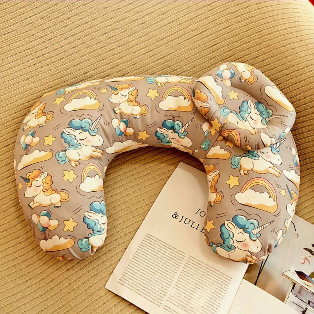 Baby Nursing Pillow for Breastfeeding, Adjustable Breast Feeding Pillow for Bottle Feeding, Breastfeeding Essentials for Mom and Baby